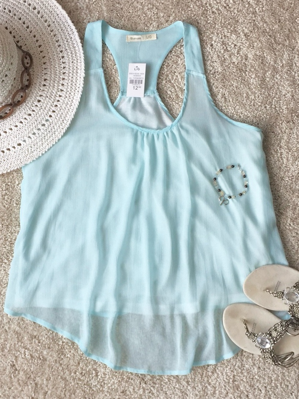Bluenotes | Sleeveless Chiffon Top